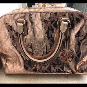 Rose Gold Michael Kors Bag